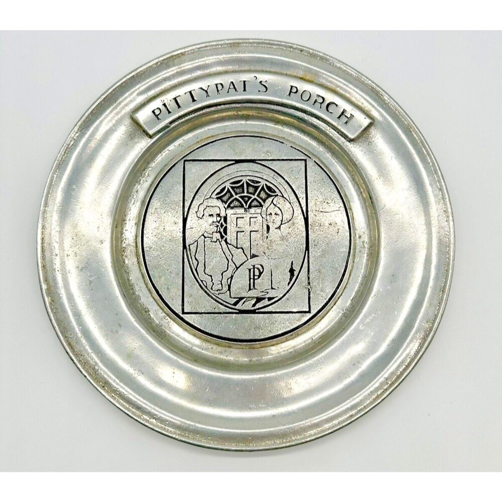 Southern Restaurant Pittypat's Porch Welcome Ya'll Wilton Plate Made In USA Atla